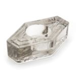 Portavelas-vidrio-hexagonal-transparente