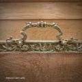 Pantalla-Chimenea-Motivos Vegetales-Bronce