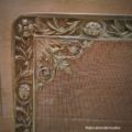 Pantalla-Chimenea-Motivos Vegetales-Bronce