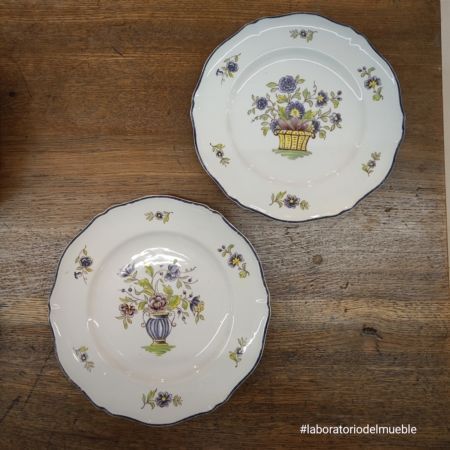 Platos llanos Saint Amand