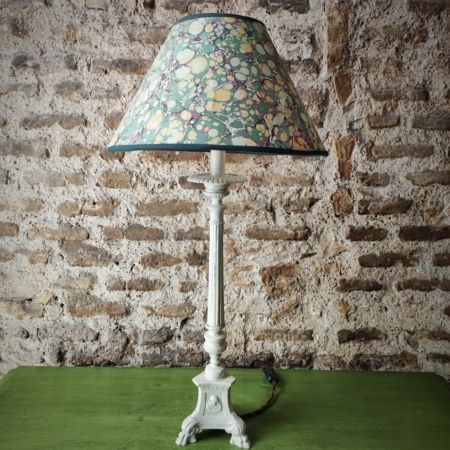 Pie pantalla-candelabro