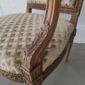 Sillón Nogal. Luis XVI