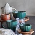 Taza Latina Verde oscuro