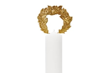 JOYAS CON FORMA DE VELA - CORONA DE FLORES