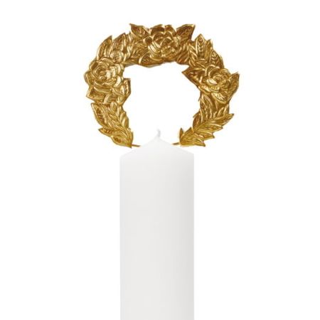 JOYAS CON FORMA DE VELA - CORONA DE FLORES