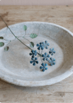 Flor metal Blue Bloom