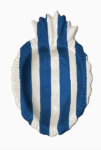Plato-Exvoto-rayas azul