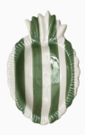 Plato-Exvoto-rayas verde