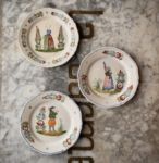 Conjunto platos Henriot Quimper