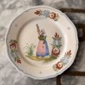 Conjunto platos Henriot Quimper